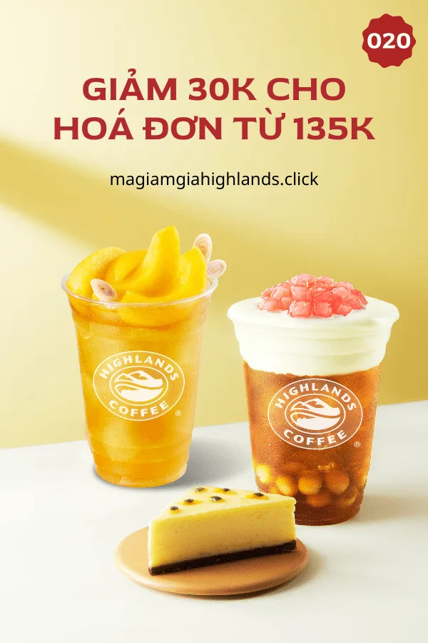 Giảm 30K cho Hoá Đơn Từ 135K