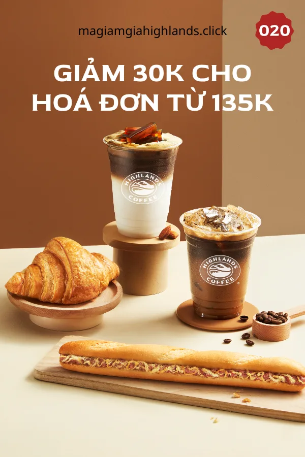 Giảm 30K Cho Hoá Đơn Từ 135K1