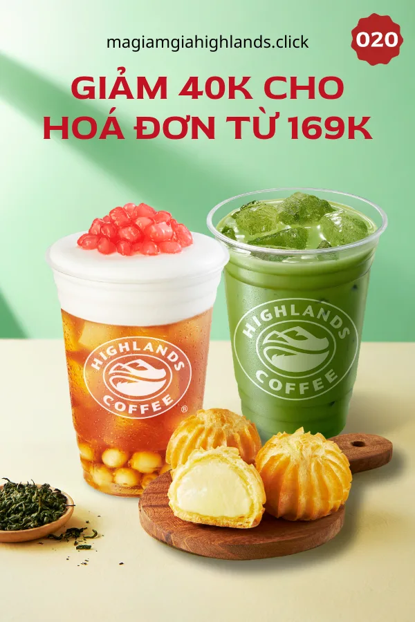 Giảm 40K Cho Hoá Đơn Từ 169K