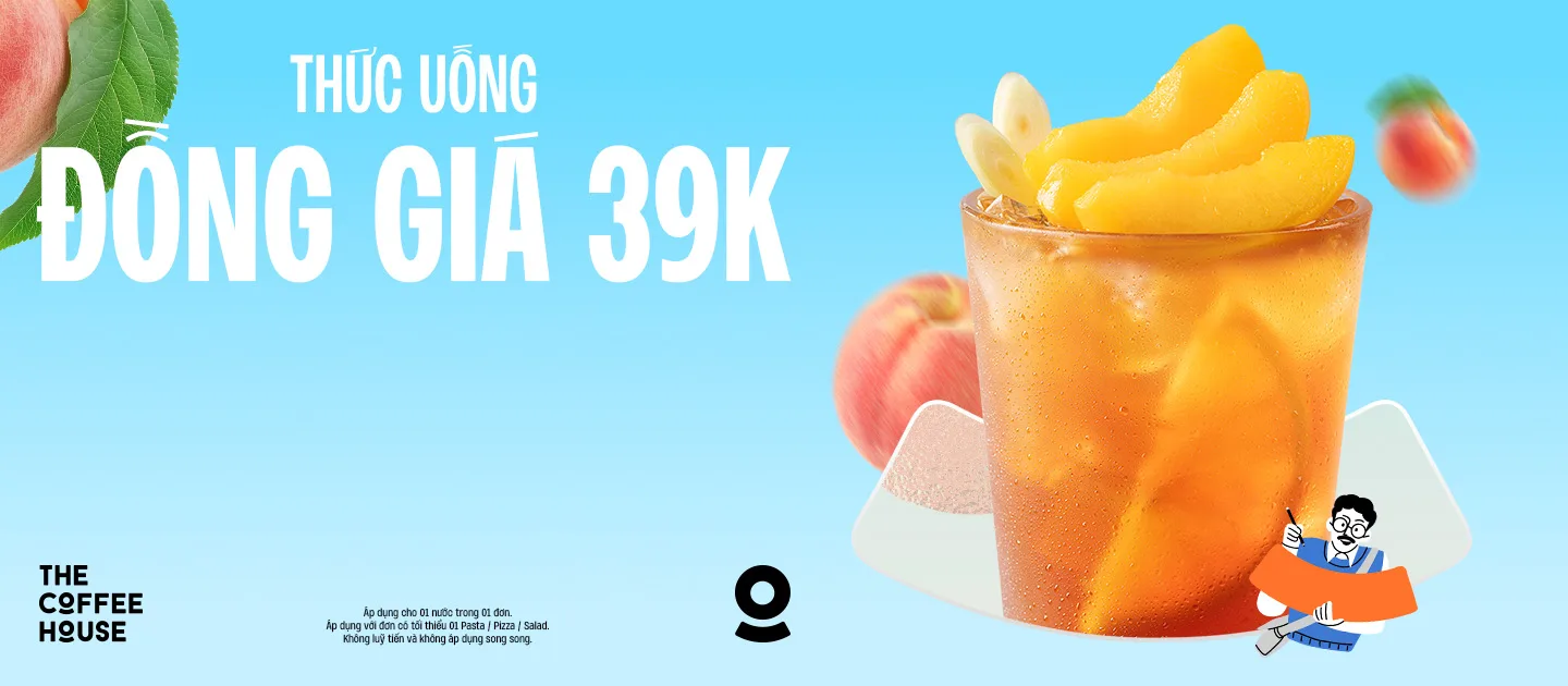 Thức Uống Đồng Giá 39K Banner